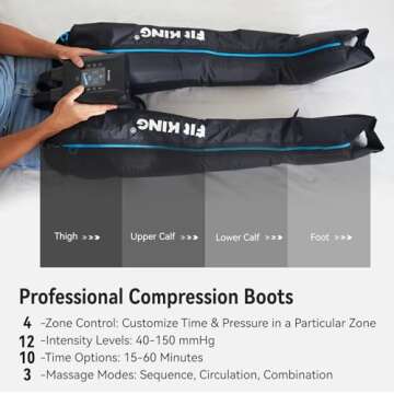 FIT KING Portable Leg Compression Recovery System