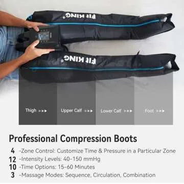 FIT KING Portable Leg Compression Recovery System
