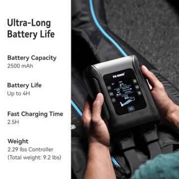 FIT KING Portable Leg Compression Recovery System