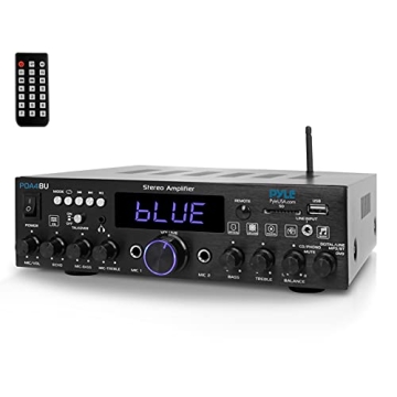 Pyle Bluetooth Home Stereo Receiver with 200W Power