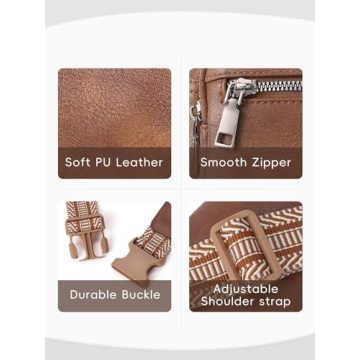 Stylish CLUCI Fanny Pack Unisex Durable Crossbody Bag