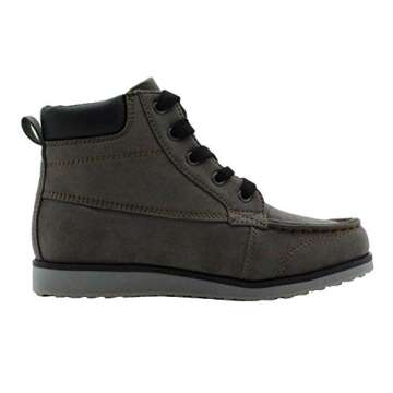 Kids' Moc Toe Fashion Boot - Stylish & Comfortable Footwear for Children