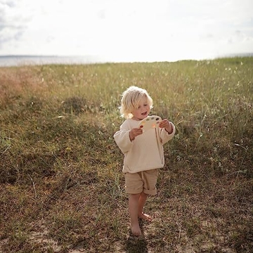 Mushie Sensory Paint Palette Toy for Kids 10 Months Plus