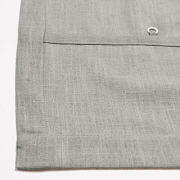 Frelement Roman Shades Room Darkening Roman Blinds Lighter Filtering Indoor Roman Shades for Window, Bedroom, Rock Grey, 1 Piece