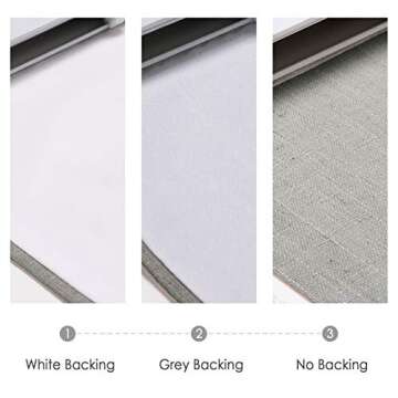 Frelement Roman Shades Room Darkening Roman Blinds Lighter Filtering Indoor Roman Shades for Window, Bedroom, Rock Grey, 1 Piece