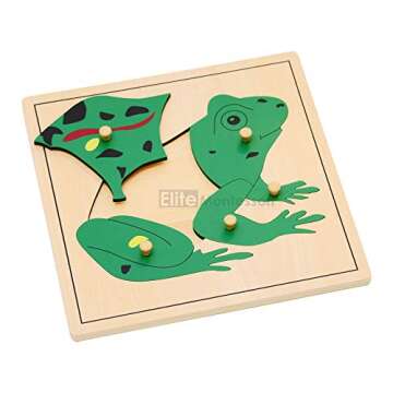 Elite Montessori Frog Puzzle
