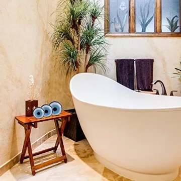 Evil Eye Ball Candle Beautiful Handmade Slow Burning