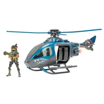 Fortnite The Choppa Vehicle with Spinning Rotors and Lights