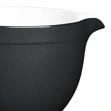 KitchenAid 5-Qt Tilt-Head Ceramic Bowl in Black Matte