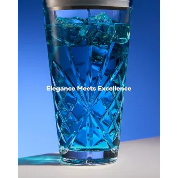Premium Fioance Glass Cocktail Shaker for Stylish Mixology