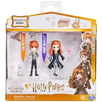 Harry Potter Ron and Ginny Weasley Mini Figures Set