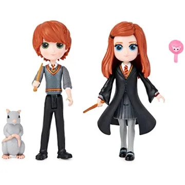 Harry Potter Ron and Ginny Weasley Mini Figures Set