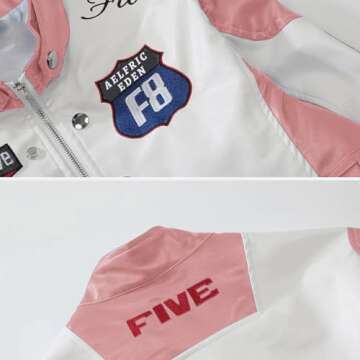 Aelfric Eden Cropped Leather Jacket for Women's Fashion