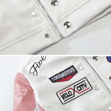 Aelfric Eden Cropped Leather Jacket for Women's Fashion