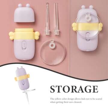 TOYANDONA LED Ear Pick Ear Wax Removal Light up Ear Pick Ear Cleaner for Kids Ear Health Care