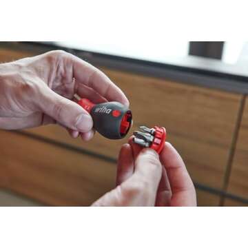 Wiha Stubby Screwdriver with Six Torx Bits