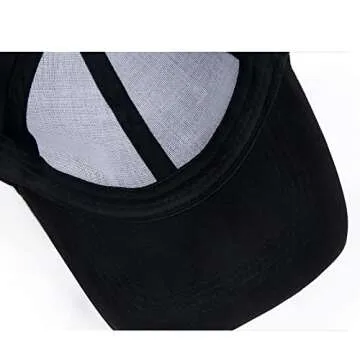 JOOWEN Adjustable Soft Faux Suede Baseball Cap for All