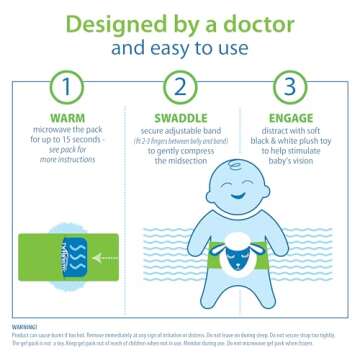 Dr. Brown's Gripebelt: Heated Tummy Wrap for Babies
