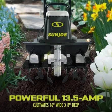 Sun Joe 13.5 Amp Electric Garden Tiller Cultivator