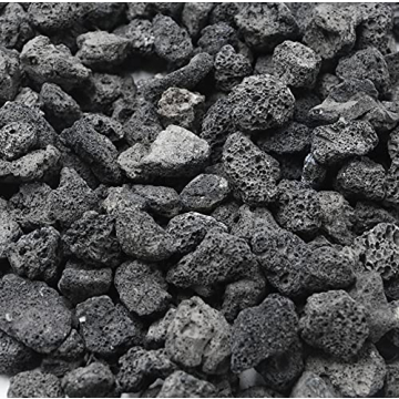Skyflame 3/8" to 3/4" Natural Stones Lava Rock Granules for Gas Fire Pit | Fireplace | Gas Log Set |...