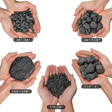 Skyflame Natural Lava Rock Granules for Fire Pits