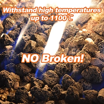 Skyflame Natural Lava Rock Granules for Fire Pits