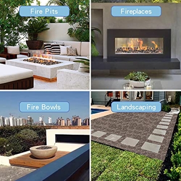 Skyflame Natural Lava Rock Granules for Fire Pits