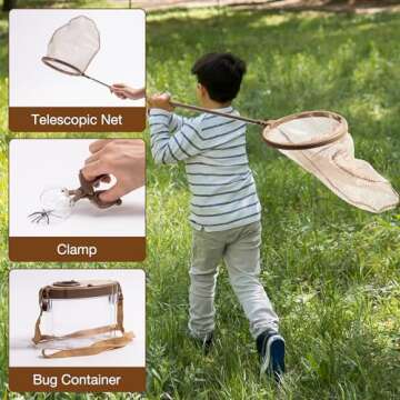 ROBUD Kids Explorer Kit - Outdoor Adventure Equipment for Kids