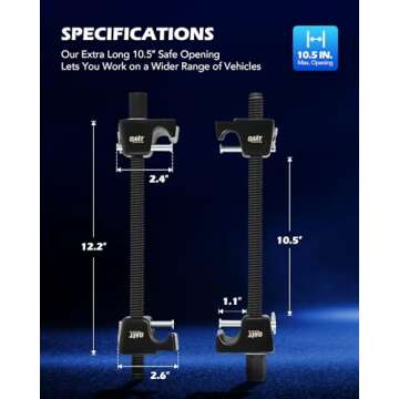 Orion Motor Tech Spring Compressor Tool Set for Vehicles