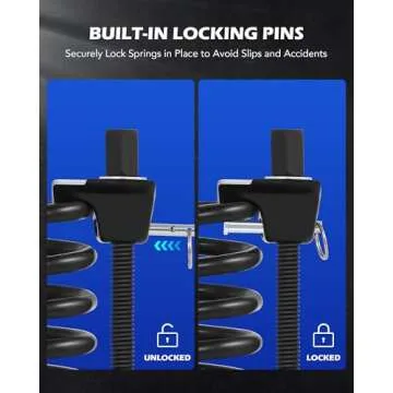 Orion Motor Tech Spring Compressor Tool Set for Vehicles