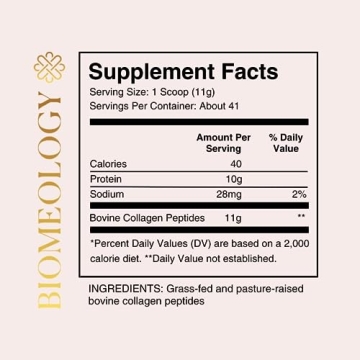 Biomeology Prenatal Collagen Peptides for Healthy Pregnancy