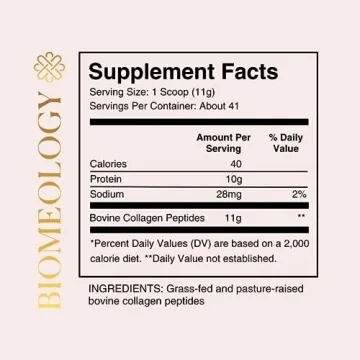 Biomeology Prenatal Collagen Peptides for Healthy Pregnancy