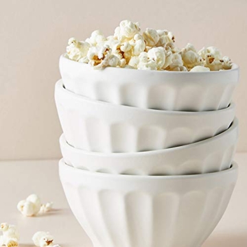 Foraineam 6-Piece Porcelain Bowls Set for Soup and Cereal