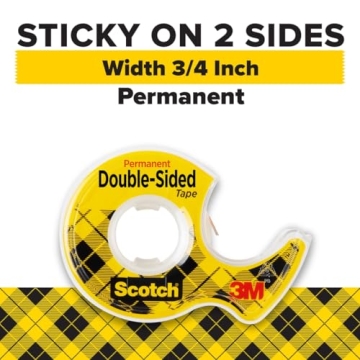 Scotch Double-Sided Tape for Creative Crafting and Organizing