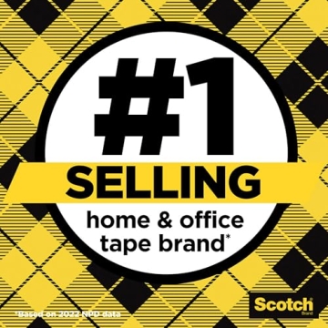 Scotch Double-Sided Tape for Creative Crafting and Organizing