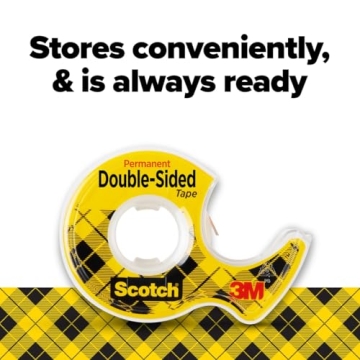 Scotch Double-Sided Tape for Creative Crafting and Organizing