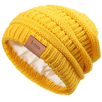 Kids Satin Lined Winter Hat Perfect for Warmth and Style