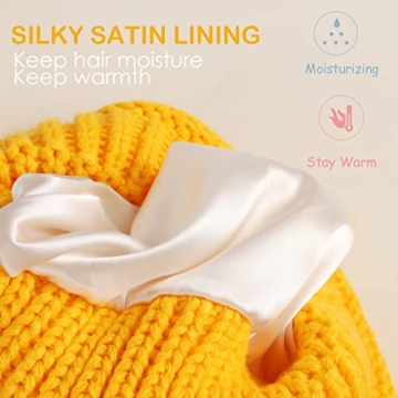 Kids Satin Lined Winter Hat Perfect for Warmth and Style