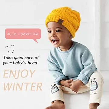 Kids Satin Lined Winter Hat Perfect for Warmth and Style