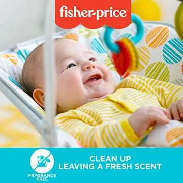 Fisher Price Baby Wipes Unscented, Hypoallergenic, Water Baby Diaper Wipes for Newborn and Sensitive Skin - Flip Top - 80 Count (Pack of 3) 240 Wipes