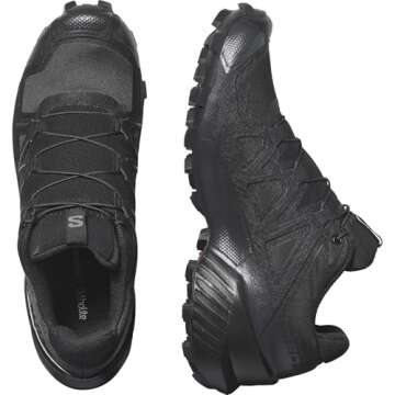 Salomon SPEEDCROSS Trail Running Shoes for Women, Black