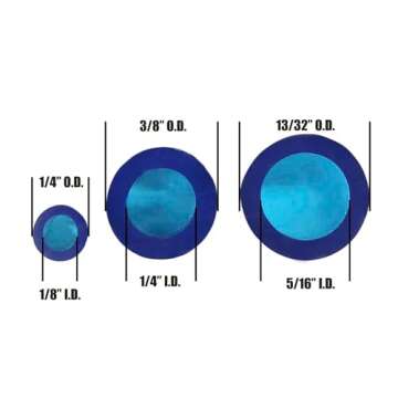 Raider Polyurethane Fuel Gas Line Tubing Hose Roll Blue (5 Ft. x 5/16 In.)