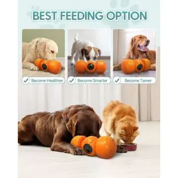 LIBBEPET Indestructible Treat Dispensing Dog Toys