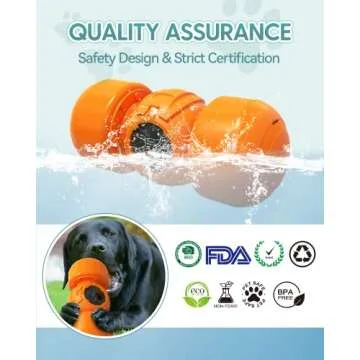 LIBBEPET Indestructible Treat Dispensing Dog Toys