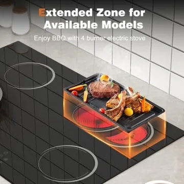 Nefaracy 30 Inch Electric Cooktop with 4 Burners