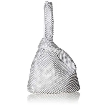 Stylish Jessica McClintock Mesh Evening Clutch Bag