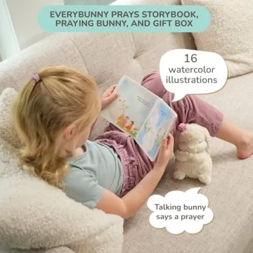 Everybunny Prays Gift Set - Plush Bunny & Prayer Book