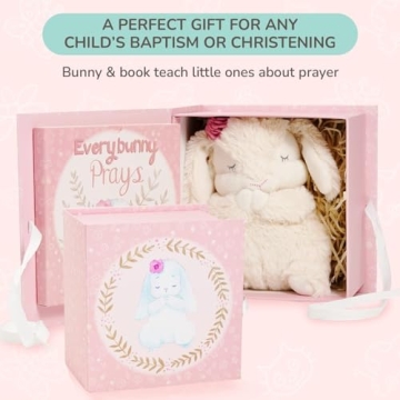 Everybunny Prays Gift Set - Plush Bunny & Prayer Book