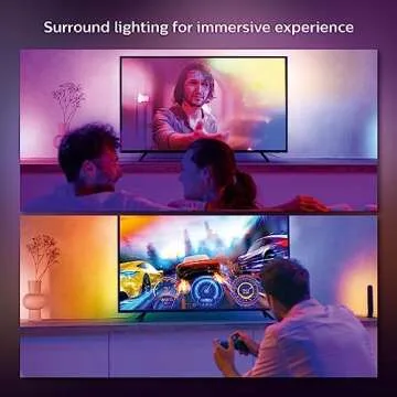 Philips Hue 75" Gradient TV Lightstrip Entertainment Bundle (HDMI Sync Box + Gradient Lightstrip + Hub)