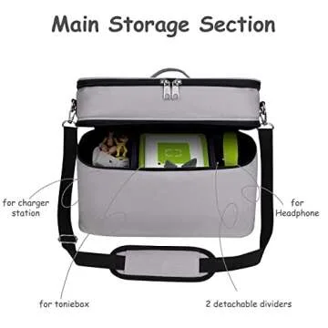 Bevegekos Tonies Storage Bag for Easy Travel Solutions